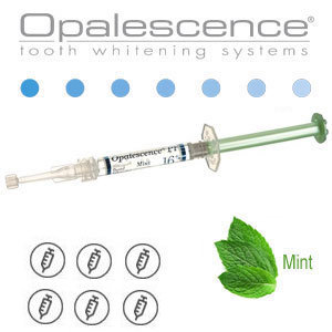 Opalescence® 1,2ml 16% CP Whitening Gel x 6 Syringes Mint