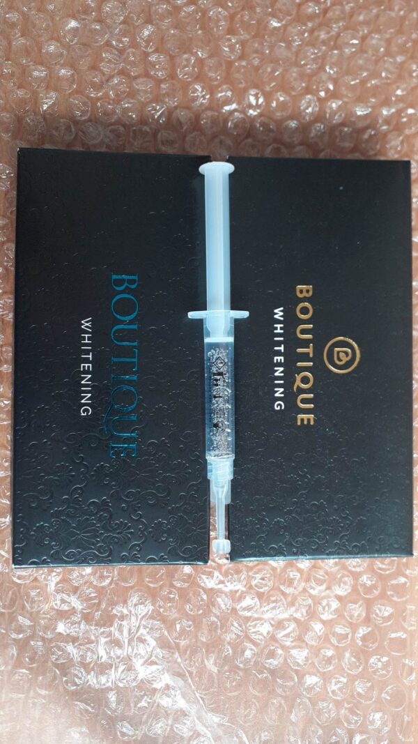 BOUTIQUE WHITENING GELS 16 CP 6X3ML SYRINGES Box revamped with the new BATCH! Whitening