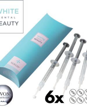 White Dental Beauty 16% CP teeth whitening gels x6